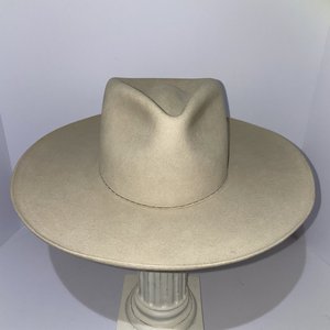 Greeley Hat Works Sandy Tan Cowboy Sun Hat Size S