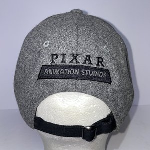 Pixar Animation Studios Gray Wool Baseball Cap