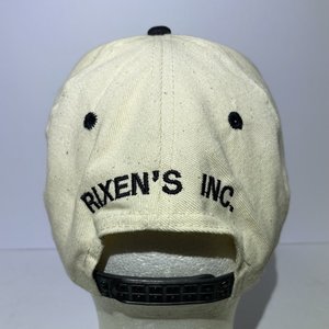 KC Rixen's HVAC Hurricane Vintage Cream White Baseball Cap
