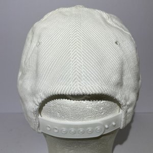 Stanislaus Food Products White Corduroy Vintage Snapback Cap