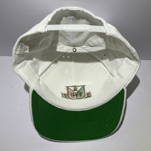 Stanislaus Food Products White Corduroy Vintage Snapback Cap