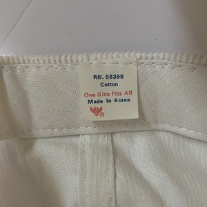 Stanislaus Food Products White Corduroy Vintage Snapback Cap