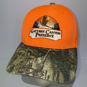 Gateway Canyon Preserve Realtree Camo Orange Baseball Cap