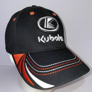 Kubota Platt Equipment Black & Orange Baseball Cap