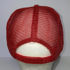 Freightliner Trucks Red Drawstring Vintage Trucker Hat