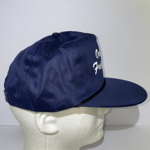 Orlando Freightliner Trucks Blue Vintage Drawstring Blockhead Cap