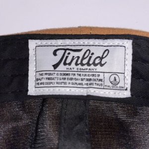 Tin Lid Hat Co. Brown Snapback Cap