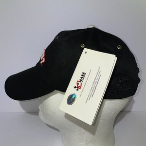 Chase Authentics Earnhardt Spell-Out Black Baseball Cap