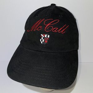 McCall Motorworks Black & Red Baseball Cap