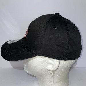 New Era 39Thirty High Mountain Poker Black Baseball Cap Size M/L