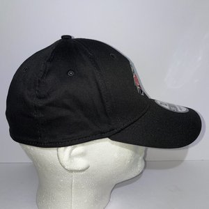 New Era 39Thirty High Mountain Poker Black Baseball Cap Size M/L
