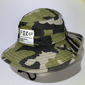 Fox Racing Woodland Camo Flex-Fit Bucket Hat Size S/M