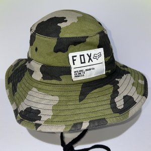 Fox Racing Woodland Camo Flex-Fit Bucket Hat Size S/M