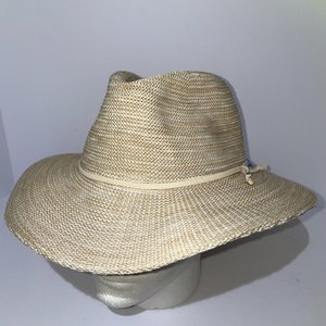 Wallaroo Light Brown Victoria Fedora Hat Size S/M