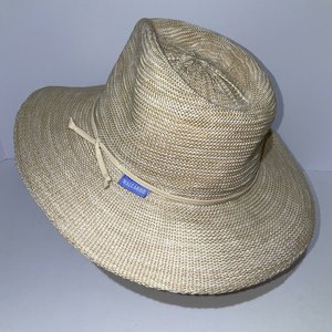 Wallaroo Light Brown Victoria Fedora Hat Size S/M