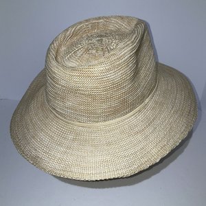 Wallaroo Light Brown Victoria Fedora Hat Size S/M