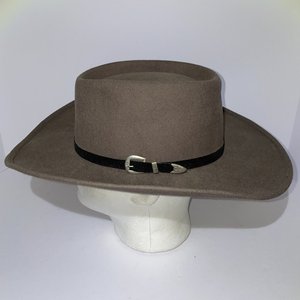 Sheplers Brown Wool Felt Cowboy Hat Size M