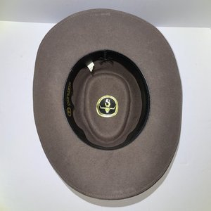 Sheplers Brown Wool Felt Cowboy Hat Size M