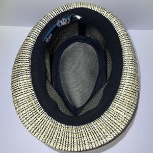 Goorin Bros Green & Yellow Tweed Trilby Size L