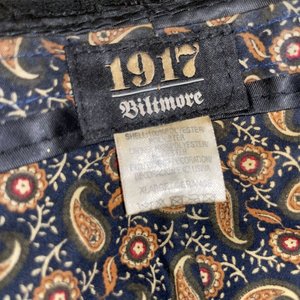 Biltmore Paisley Velour Black Trilby Size XL