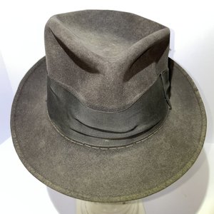Cavanagh New York Brown Felt Vintage Fedora Size 6 3/4 Made in USA