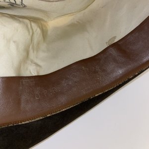 Cavanagh New York Brown Felt Vintage Fedora Size 6 3/4 Made in USA