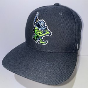 '47 Captain Hillsboro Hops Blue Wool Snapback Cap