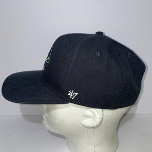 '47 Captain Hillsboro Hops Blue Wool Snapback Cap
