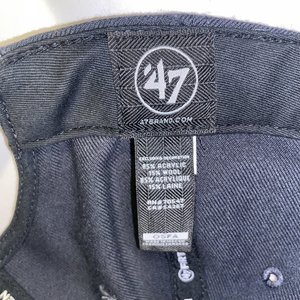 '47 Captain Hillsboro Hops Blue Wool Snapback Cap