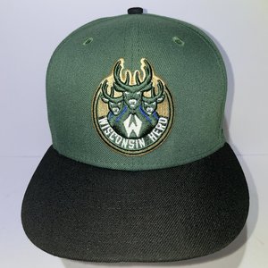 New Era 9Fifty Wisconsin Herd Green Snapback Cap