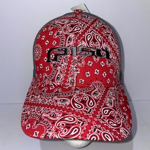 Ford F-150 Red Paisley Bandana Baseball Cap