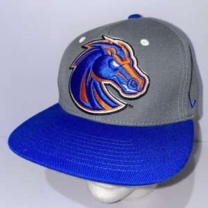 Zephyr Boise State Classic Gray Wool Snapback Cap