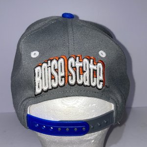Zephyr Boise State Classic Gray Wool Snapback Cap