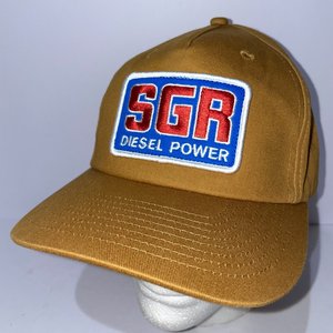 Seager Western Co. Diesel Power Burnt Orange Snapback Cap Made in USA