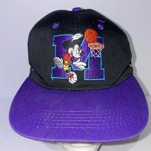 Mickey Unlimited 'Nothing but Net' Vintage Purple Baseball Cap