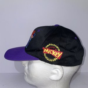 Mickey Unlimited 'Nothing but Net' Vintage Purple Baseball Cap