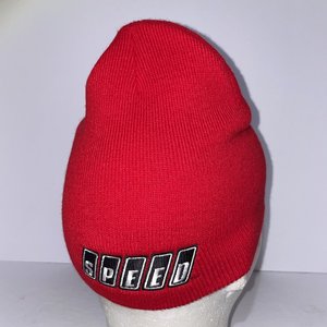 TAN Brand Speed x Pinks Red Vintage Beanie