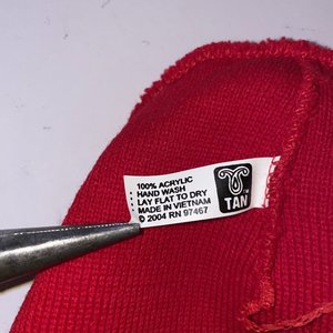 TAN Brand Speed x Pinks Red Vintage Beanie