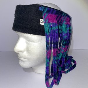Screamer Dreadlock Fleece Vintage Retro Ear Warmer Headband