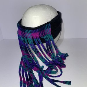 Screamer Dreadlock Fleece Vintage Retro Ear Warmer Headband