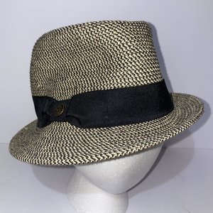 Sunday Afternoons UPF 50+ Houndstooth Fedora Size M/L
