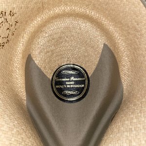 Jaxon Genuine Panama Hat Size M/L Made in USA