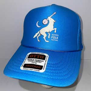 Sisters Oregon Folk Festival Trucker hat