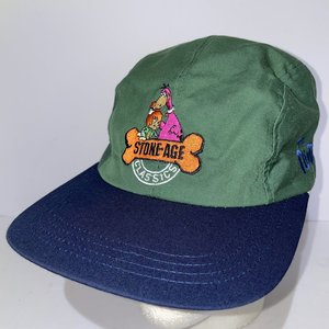 Stone Age Classics The Flintstones Green Vintage 5-Panel Hat