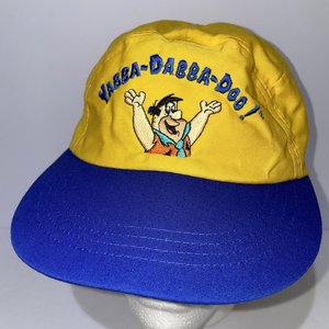 Fred Flintstone Yellow Vintage 5-Panel Hat