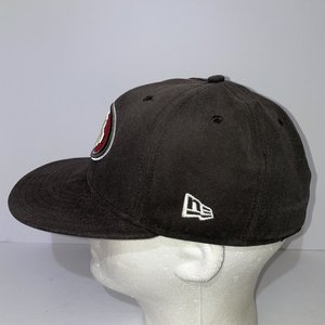 New Era 59Fifty San Francisco 49ers Black Baseball Cap Size 7 1/8