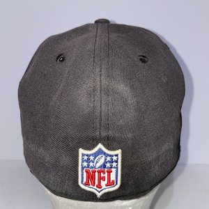 New Era 59Fifty San Francisco 49ers Black Baseball Cap Size 7 1/8