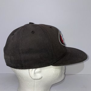 New Era 59Fifty San Francisco 49ers Black Baseball Cap Size 7 1/8