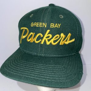 Sports Specialties Pro Script Green Bay Packers Snapback Cap