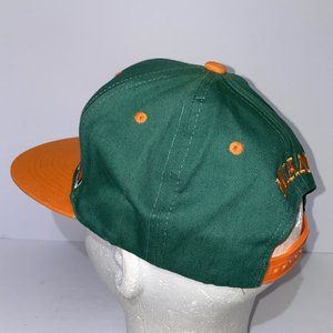 Miami Hurricanes Oversized Block Spellout Snapback Cap